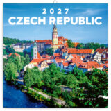 NOTIQUE Poznámkový kalendář Czech republic (Česká republika) 2027