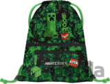 Vrecko s priehradkou na zips Baagl Minecraft Boom