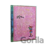 Paperblanks - 18-mesačný týždenný diár Astrid Lindgren, Pippi Longstocking 2026/2027 (vertikálny)