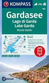 Gardasee, Lago di Garda 1: 50 000