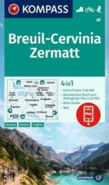 Breuil- Cervinia, Zermatt 1: 50 000