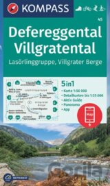 Defereggental, Villgratental 1: 50 000