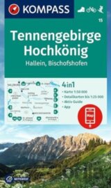 Tennengebirge, Hochkönig 1: 50 000