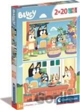 Puzzle Bluey 2x20 dílků