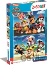 Puzzle Tlapková patrola 2x60 dílků (2023)