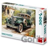 Puzzle 500: Zelený Rolls-Royce
