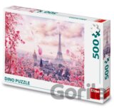 Puzzle 500: Eiffelovka v růžovém