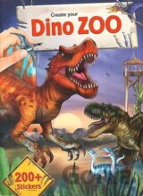 Dino ZOO - Kreatívna kniha nálepiek