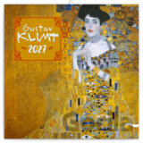 NOTIQUE Nástenný poznámkový kalendár Gustav Klimt 2027