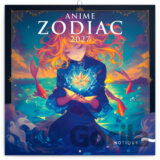 NOTIQUE Nástenný poznámkový kalendár Anime Zodiac 2027