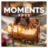 NOTIQUE Nástenný poznámkový kalendár Sweet Moments 2027