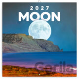 NOTIQUE Nástenný poznámkový kalendár Moon (Mesiac) 2027