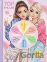 Kreatívna omaľovánka s rozsvietiteľným kolom šťastia Top model - Hayden & Candy