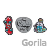 Baaglies Baagl Chill Skate Sk8  (3 kusy)