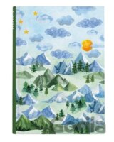 Notes tečkovaný A5 lamino Krajina