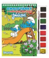 Šmoulové 2 - Omalovánky s vodovými barvami a štětcem