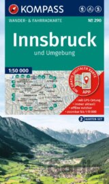Innsbruck und Umgebung (Set 2 mapy) 1: 50 000