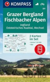 Grazer Bergland, Fischbacher Alpen 1: 50 000