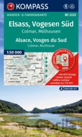 Elsass, Alsace, Vogesen Süd 1: 50 000