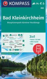 Bad Kleinkirchheim, Biosphärenpark Nockberge 1: 25 000