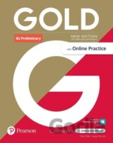 Gold New Edition B1 Preliminary Coursebook with eBook and Online Practice