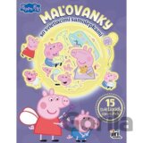 Maľovanky so svietiacimi samolepkami: Prasiatko Peppa
