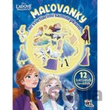 Maľovanky so svietiacimi samolepkami: Ľadové kráľovstvo