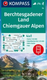 Berchtesgadener Land, Chiemgauer Alpen 1: 50 000