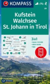 09 Kufstein, Walchsee, St. Johann in Tirol 1: 25 000