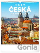 NOTIQUE Nástěnný kalendář Česká republika 2027