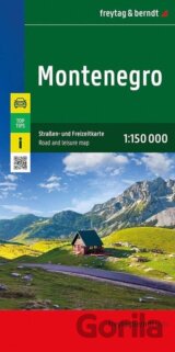 Čierna Hora 1: 150 000 / automapa + volnočasová mapa