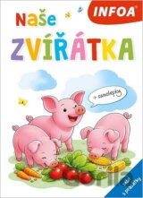 Naše zvířátka - sešit s prasátky (+ samolepky)