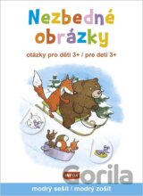 Nezbedné obrázky (otázky pro děti 3+ / otázky pre deti 3+) - modrý sešit / modrý zošit