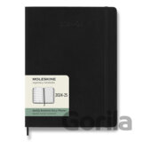 Moleskine – 18-mesačný týždenný plánovací diár 2026/2027 (čierny)