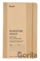 Polročník 26/2 - diár na 2.polrok 2026 - Béžový