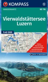 116 Vierwaldstättersee, Luzern 1: 40 000