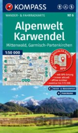 6 Alpenwelt Karwendel Mittenwald, Garmisch-Partenkirchen 1: 50 000