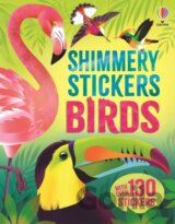 Shimmery Stickers Birds
