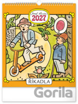 NOTIQUE Nástěnný kalendář Josef Lada - Říkadla 2027