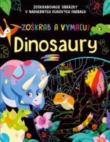 Zoškrab a vymaľuj - Dinosaury