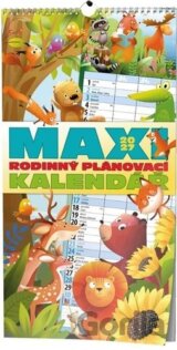 Maxi rodinný plánovací kalendář 2027 - nástěnný kalendář