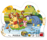 Puzzle Medvídek Pú na plavbě kontura (25)
