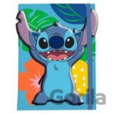 Lilo a Stitch squishy blok (A5, modrý)