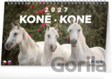 NOTIQUE Stolní kalendář Koně / stolový kalendár Kone 2027