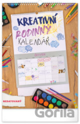 NOTIQUE Kreativní rodinný kalendář - nedatovaný