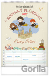 NOTIQUE Nástenný kalendár Rodinný plánovací Harry Potter 2027 (XL)