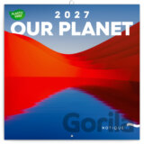 NOTIQUE Nástenný poznámkový kalendár Our planet (Naša planéta) 2027