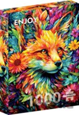 Puzzle Květinová liška (1000 dílků)