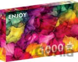 Puzzle Abstraktní podzimní listí (1000 dílků)