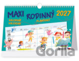Maxi rodinný plánovací kalendář 2027 - stolní kalendář